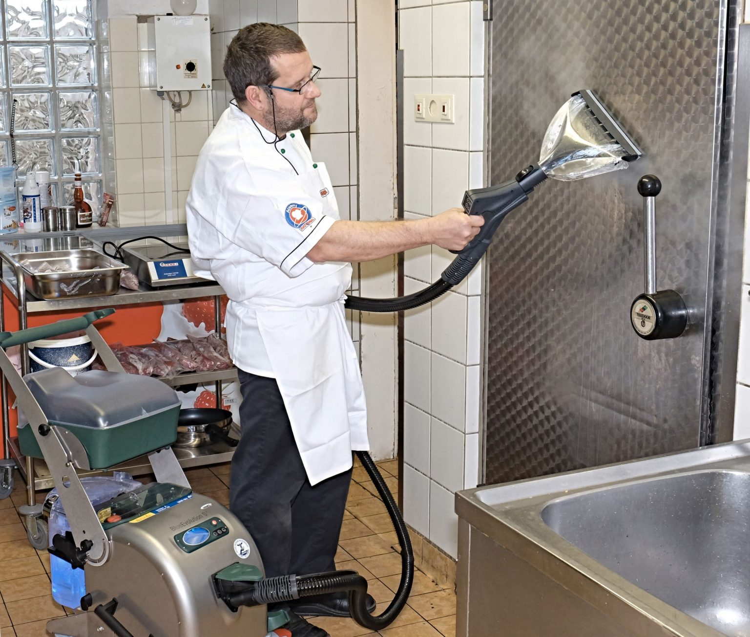 Die HACCP-zertifizierten Dampfsaugsysteme der Blue-Evolution-Serie