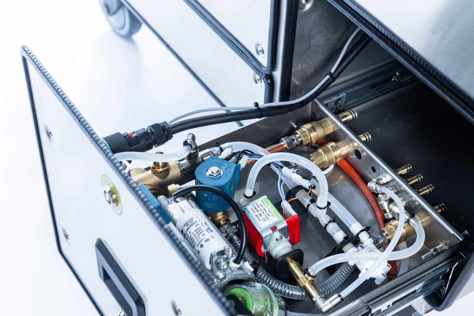 Über das Fast-Change-Modulsystem lassen sich Verschleißteile und Baugruppen im Handumdrehen austauschen. Foto: Enrico Coletto/beam